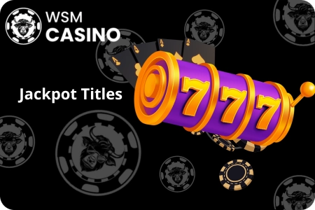 WSM Casino progressive jackpot slots and crash games with big multipliers