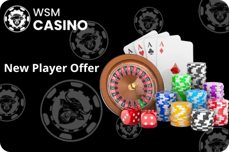WSM Casino new player welcome offer 200% match up to AUD 25,000